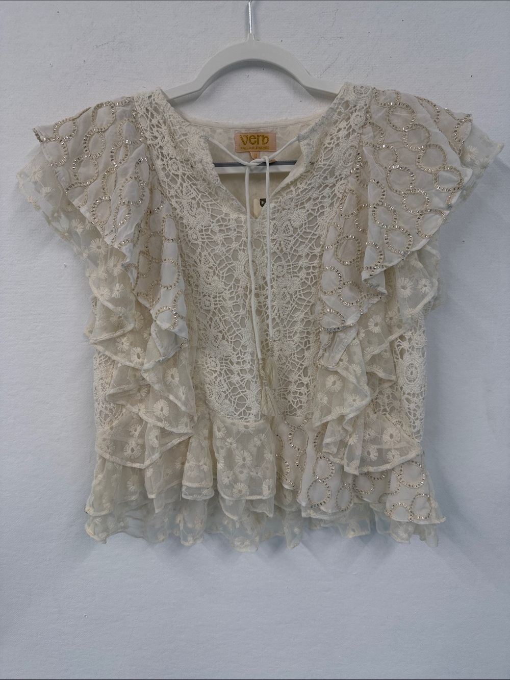Verb Pallavi Sinchee Anthropologie Blouse